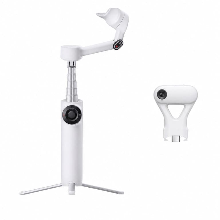 Insta360 Flow 2 Plus AI Tracker Bundle összecsukható — A telefontartó és az USB-töltőkábel nem tartozék (állapot: lásd a 2. képet)