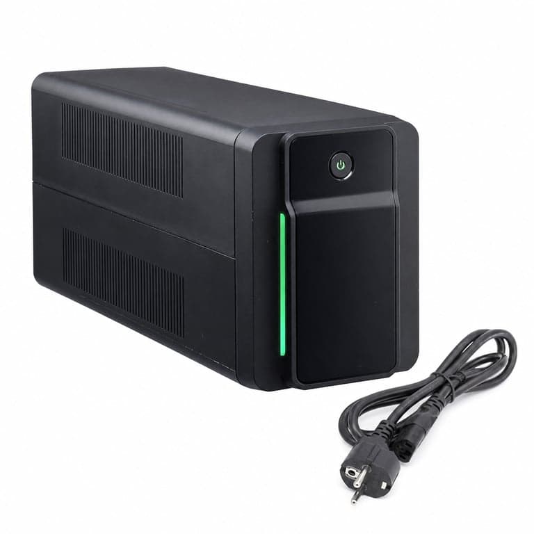 APC Back-UPS BX750MI-GR Szünetmentes Tápegység 750 VA — hibás, alkatrésznek: sérült, nem működő akkumulátor (állapot: lásd a 2. képet)