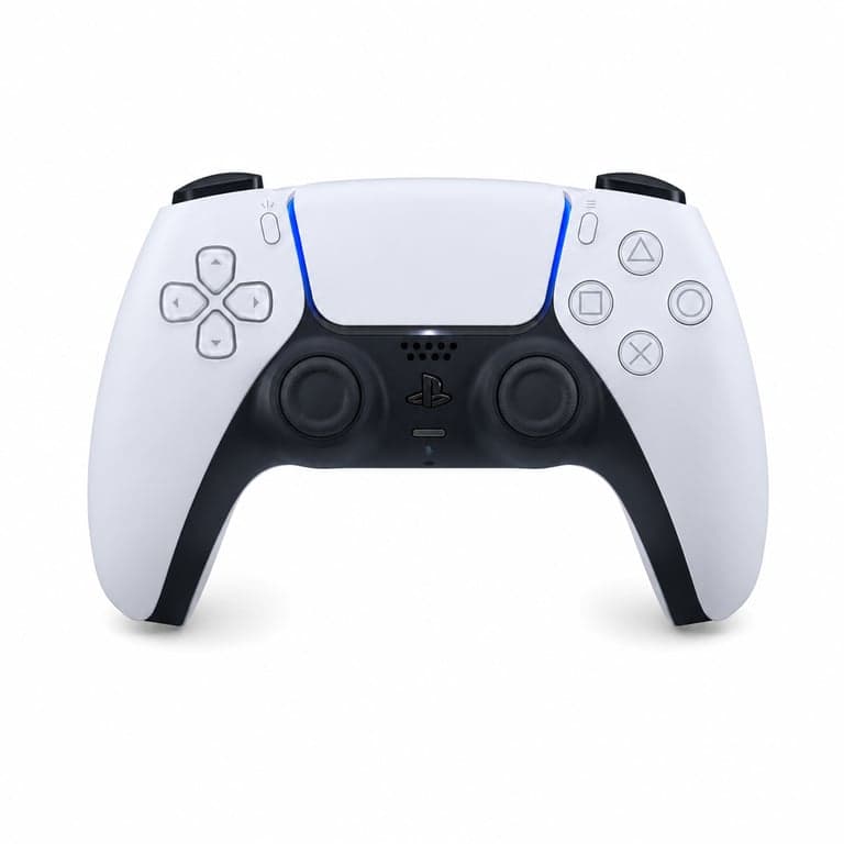 Sony DualSense vezeték nélküli kontroller PS5 fehér - Hibás — hibás, részben működik: bal analóg driftel (állapot: lásd a 2. képet)