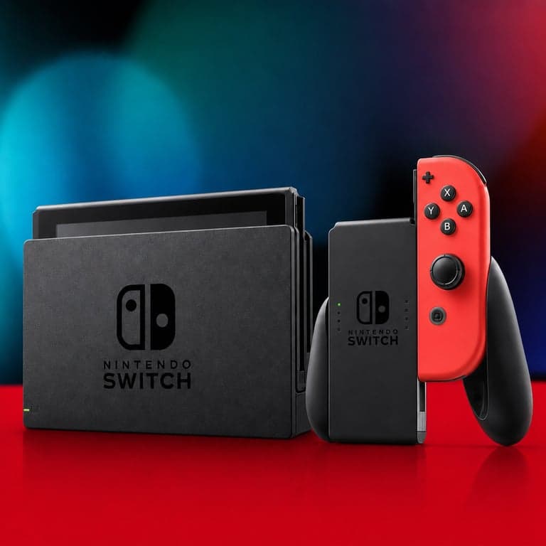 Nintendo Switch konzol neon kék és neon — hibás, részben működik: A kék csatlakoztatható konzolt nem ismeri fel (állapot: lásd a 2. képet)