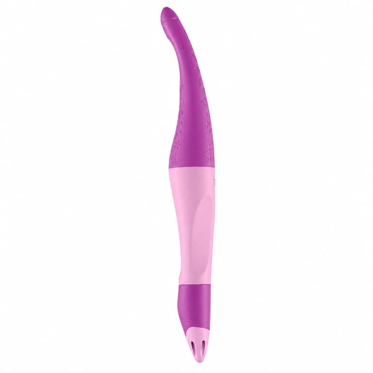 STABILO EASYoriginal ergonomikus tintaroller balkezeseknek, lila-rózsaszín, 0,5 mm — ismeretlen tintaszint (állapot: lásd a 2. képet)