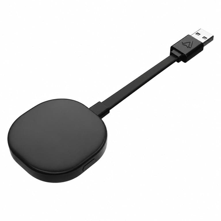 Motorola Sound MA1 Vezeték Nélküli Android Auto Adapter, Fekete, USB-A csatlakozó — Rögzítő zselépárna hiányzik (állapot: lásd a 2. képet)