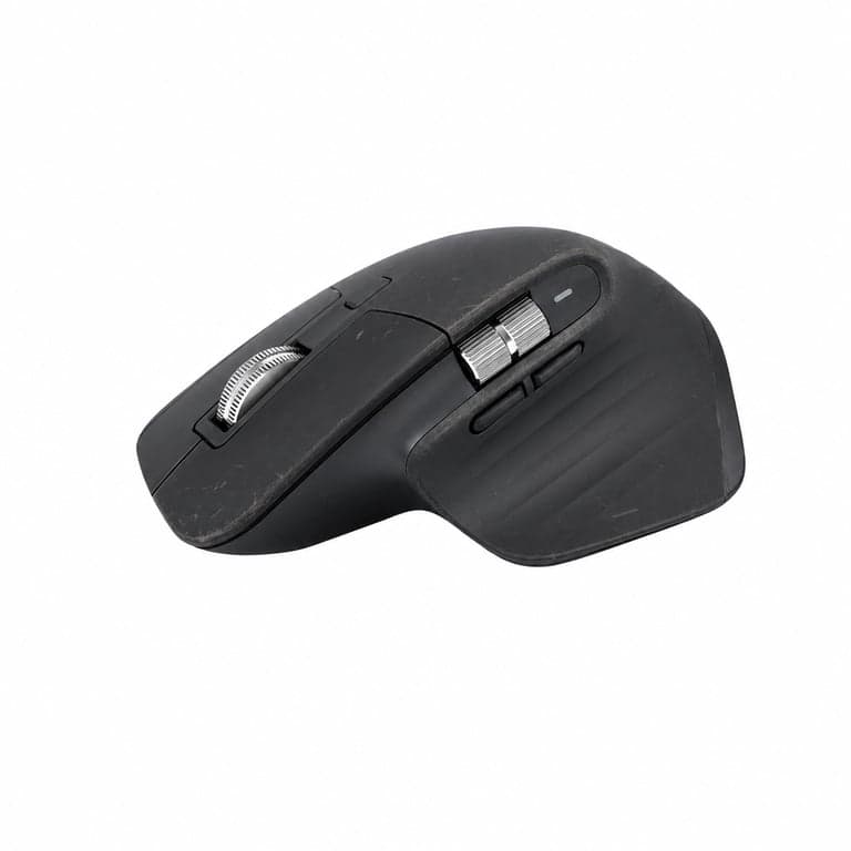 Logitech MX Master 3S Vezeték nélküli Egér, Ultragyors Görgetés — A termék használt karcok és kopás látható (állapot: lásd a 2. képet)