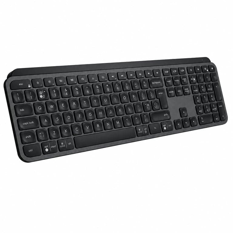 Logitech MX Keys Advanced vezeték nélküli billentyűzet, Bluetooth, háttérvilágítással — usb stick nélkül eladó (állapot: lásd a 2. képet)