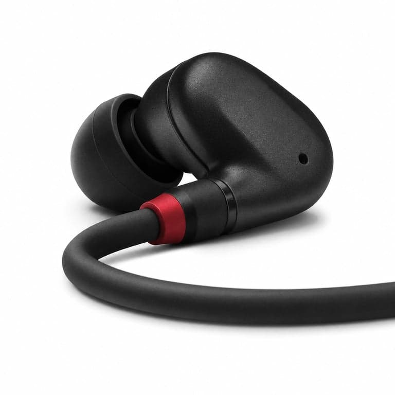 Sennheiser IE 100 PRO Wireless fekete fülhallgató — hibás — hibás, alkatrésznek: Bluetooth része nem műkodik (állapot: lásd a 2. képet)