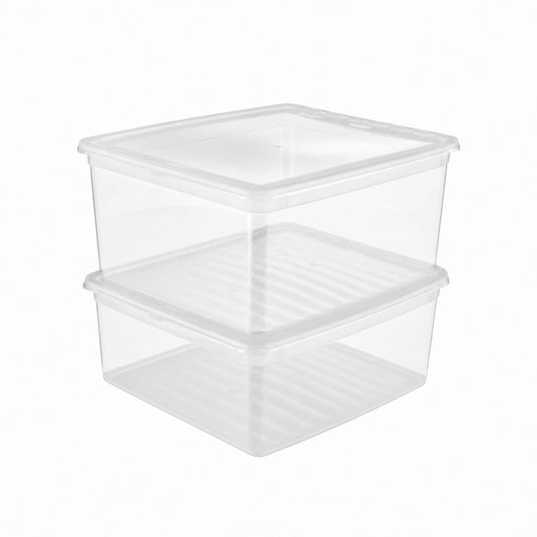 keeeper Bea Átlátszó Tárolódoboz Air Control Rendszerrel, 2 db-os Szett, 18 L, 39x33,5x18 cm