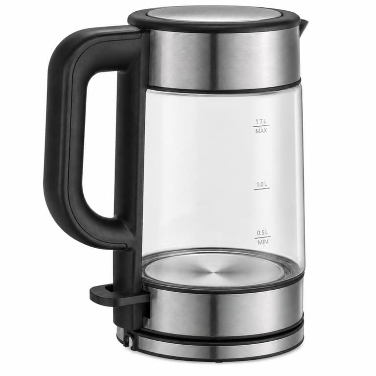 Xiaomi Mi Kettle Electric Glass BHR7423EU fekete üveg — hibás, alkatrésznek: A bekapcsoló gombja nem műkodik (állapot: lásd a 2. képet)