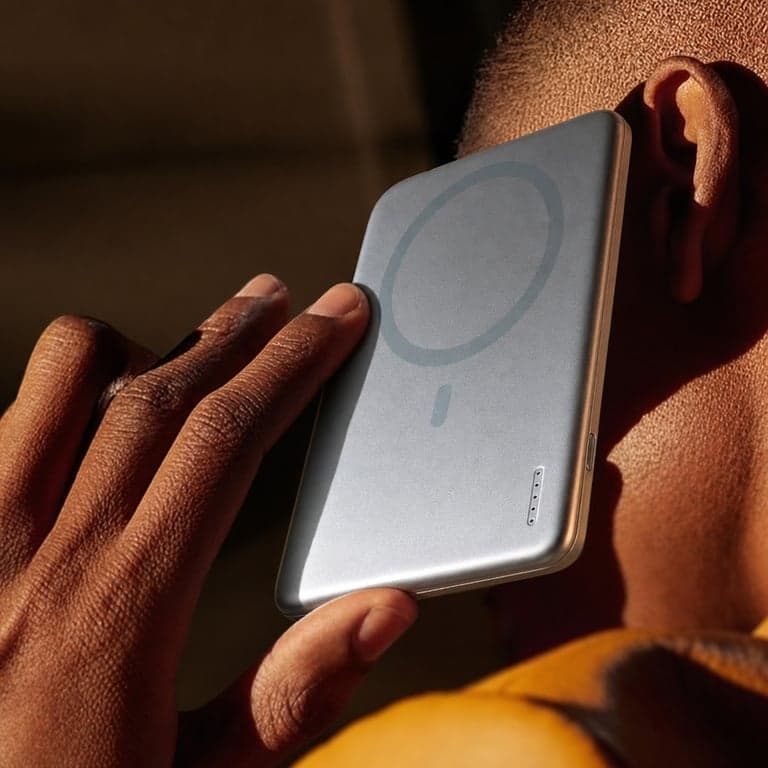 LISEN Qi2 MagSafe Power Bank 5000 mAh iPhone 16 Pro Max 15 14 13 12 — hiányos, láthatóan használt termék (állapot: lásd a 2. képet)