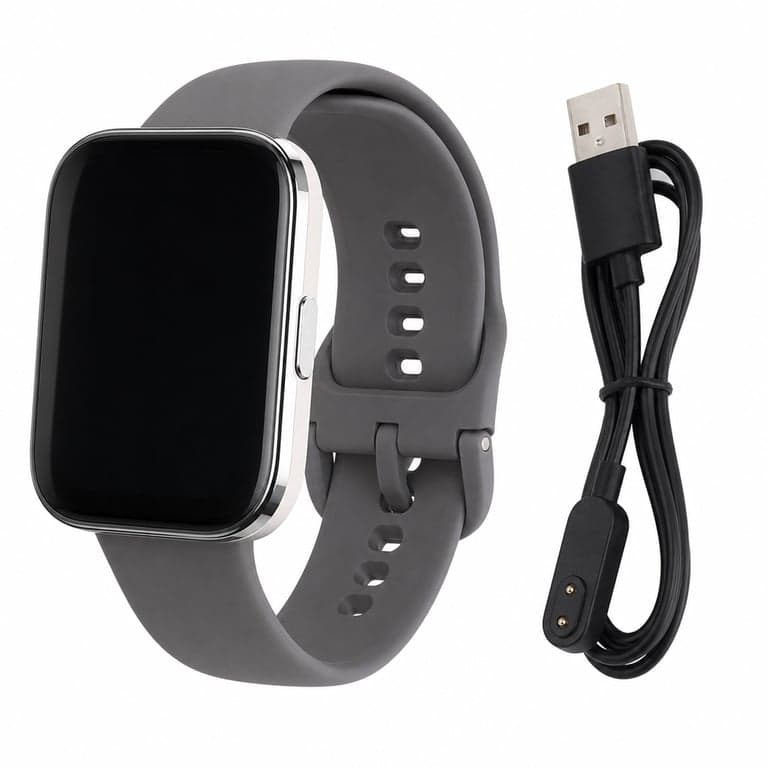 Amazfit Bip 5 Unity 46 mm Okosóra Fitnesz — hibás, alkatrésznek: nem kapcsol be, töltésre nem reagál (állapot: lásd a 2. képet)