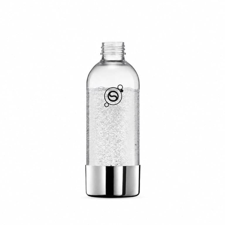 SodaStream Enso mosogatógépben mosható műanyag vízpalack 1 liter - kupak nélkül (állapot: lásd a 2. képet)