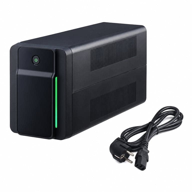 APC Back-UPS BX950MI-GR Szünetmentes Tápegység 950 VA Schuko — hibás, alkatrésznek: sérült belső rész (állapot: lásd a 2. képet)
