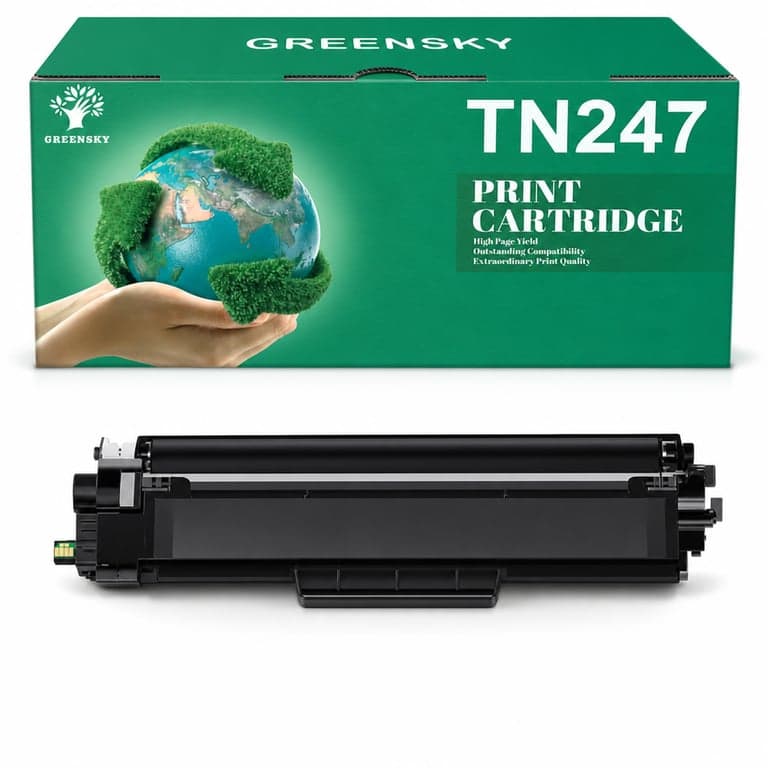 GREENSKY TN-247 kompatibilis fekete nyomtatótoner Brother MFC-L3750CDW DCP-L3550CDW HL-L3230CDW modellekhez — 1 db (állapot: lásd a 2. képet)