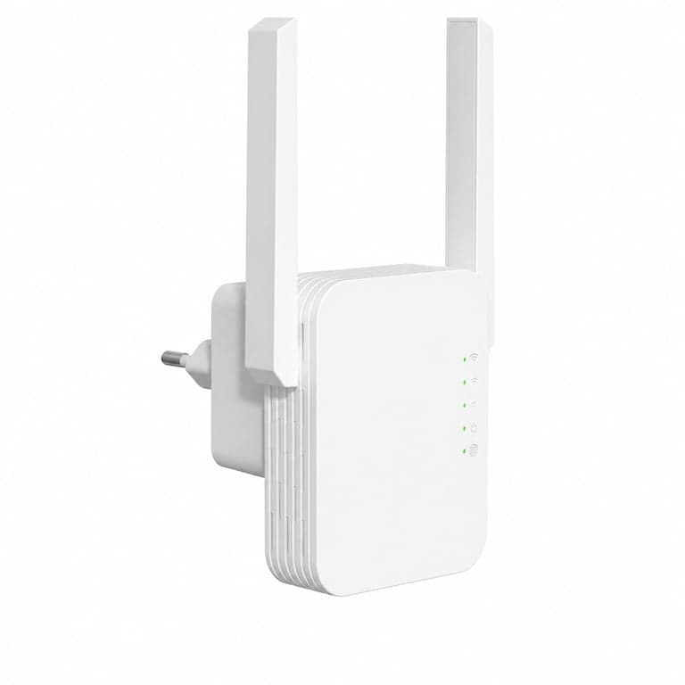 STRONG WiFi jelerősítő N300 Mbit/s, konnektoros WLAN repeater, WPS, LAN port — Hálózati tápkábel hiányzik (állapot: lásd a 2. képet)