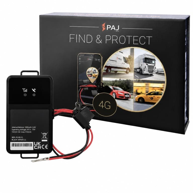 PAJ GPS Vehicle Finder 4G 1.0 GPS járműkövető nyomkövető rendszer, fekete, 1 db - SIM — sim kártya nem tartozék (állapot: lásd a 2. képet)