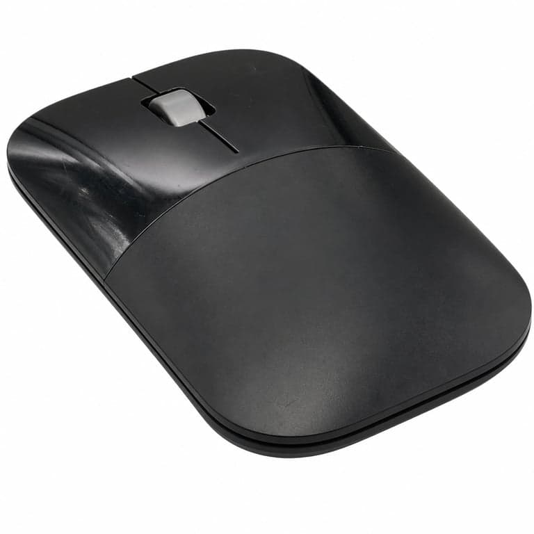 HP Z3700 vezeték nélküli egér - 1200 DPI optikai érzékelő, 2.4 GHz és Bluetooth — Bluetooth stick hiányzik (állapot: lásd a 2. képet)