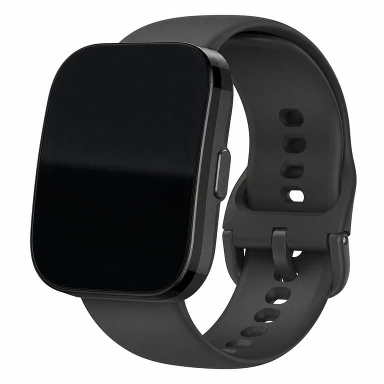 Amazfit Bip 5 Okosóra 46 mm, Bluetooth hívás, GPS, pulzusmérő, SpO2 — — hibás, alkatrésznek: Rezzeg a töltésnél (állapot: lásd a 2. képet)