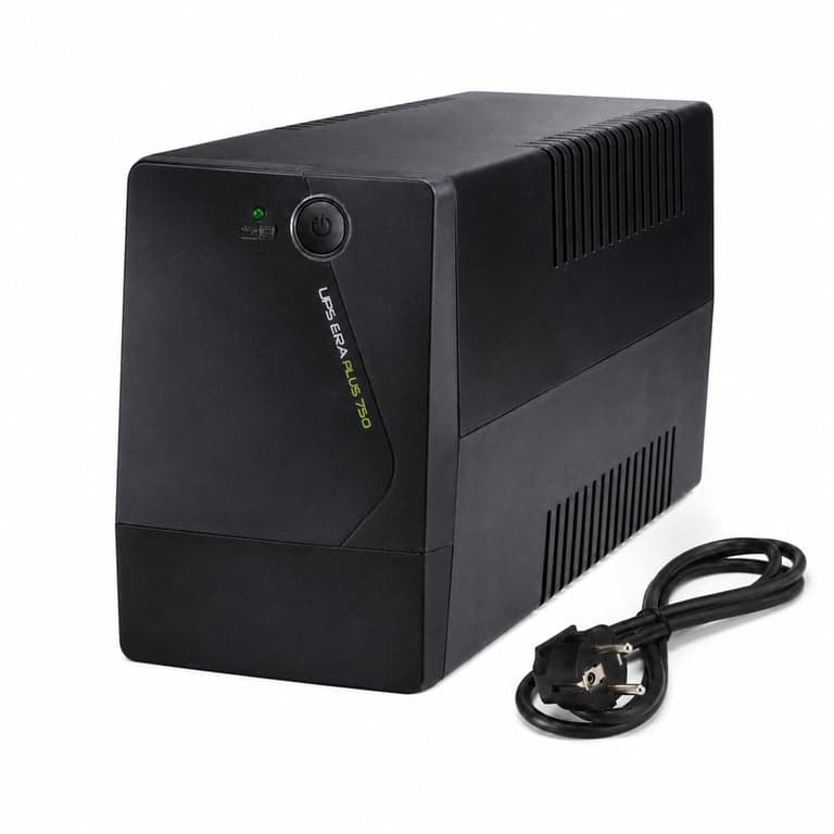 Tecnoware ERA PLUS 750VA UPS szünetmentes tápegység PC, modem, NAS, POS — hibás, alkatrésznek: nem működik (állapot: lásd a 2. képet)