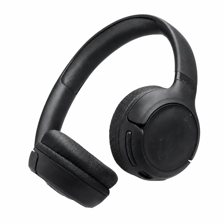 JBL Tune 530BT Bluetooth On-Ear fejhallgató, fekete - felújított, láthatóan használt — Karcok es kisebb kopasok (állapot: lásd a 2. képet)