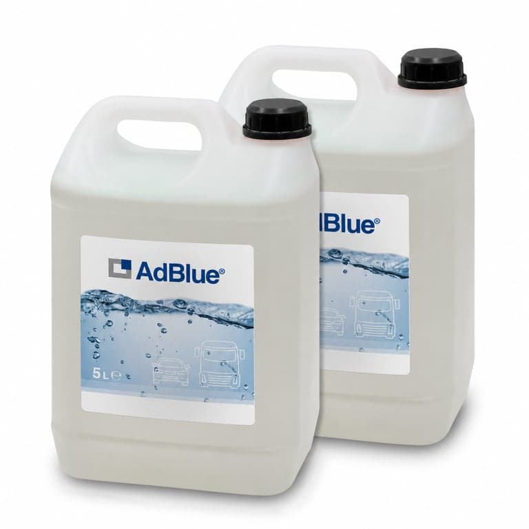 ERRECOM AdBlue karbamid dízelmotor adalék NOx csökkentésére, ISO 22241-1, 10 l (2 x 5 l) - tölcsér nélkül (állapot: lásd a 2. képet)