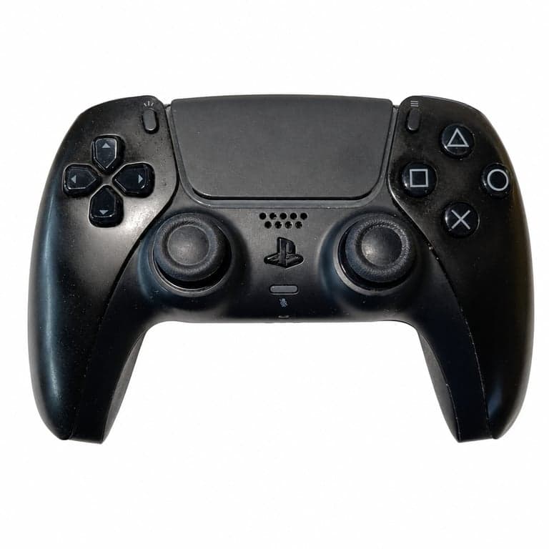 PlayStation DualSense vezeték nélküli kontroller Midnight Black színben - PS5 kompatibilis, használt állapot (állapot: lásd a 2. képet)
