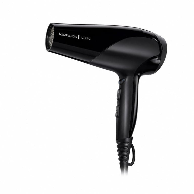 Remington D3198 Ionic Hajszárító 2200W, Kerámia — A diffúzor és a stylingfúvóka nem tartozék nélkül (állapot: lásd a 2. képet)