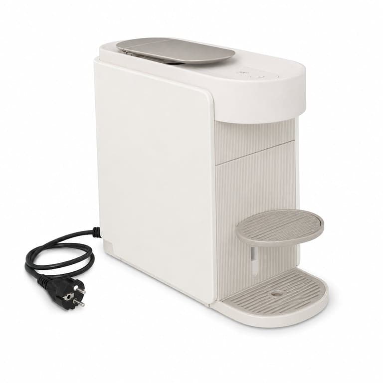 Nespresso DeLonghi Vertuo Up ENV200.W kávékapszula-gép, fehér, 1,4 L víztartály, 5 — törött víztartály nélkül (állapot: lásd a 2. képet)