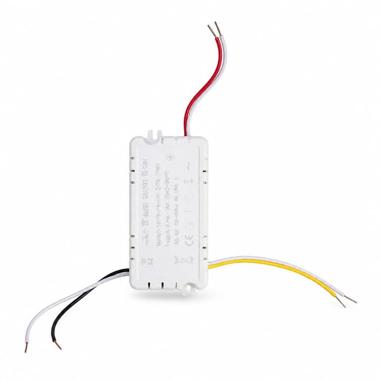 M mimotec LED mennyezeti ventilátor tápegység LED-meghajtó, DC motor, CCT, fekete mennyezeti ventilátor lámpához, alkatrész
