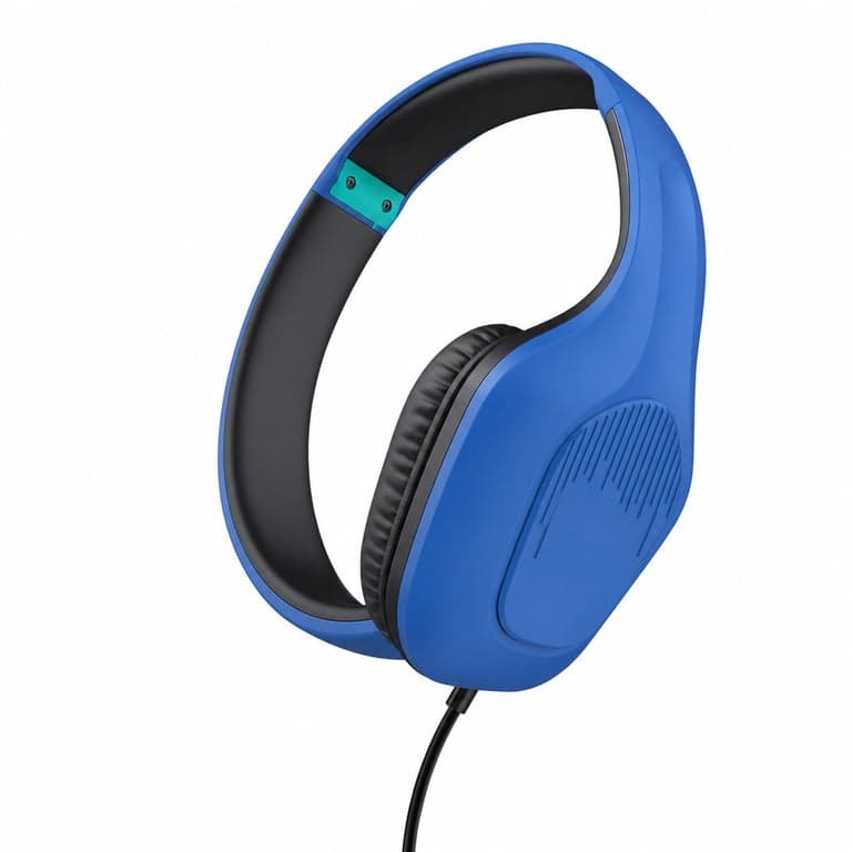 Trust GXTrust Rayne Gaming Fejhallgató Mikrofonnal Kék PC Xbox — hibás, részben működik: bal fülhallgató néma (állapot: lásd a 2. képet)
