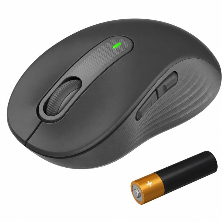 Logitech Signature M650 vezeték nélküli egér, kis-közepes kézhez - szürke — USB Stick nélkül (állapot: lásd a 2. képet)
