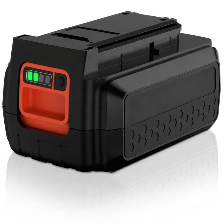 Powtree LBXR36 36V 2,5Ah lítium-ion csere akkumulátor Black+Decker — hibás, részben működik: Cellahibás (állapot: lásd a 2. képet)