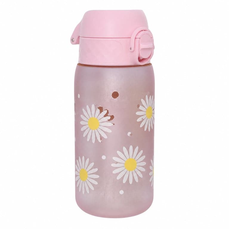 ion8 Gyerek Kulacs 350 ml, Világos Lila, Szivárgásmentes, Egykéz Nyitás, BPA-mentes — Erősen kopott termék (állapot: lásd a 2. képet)