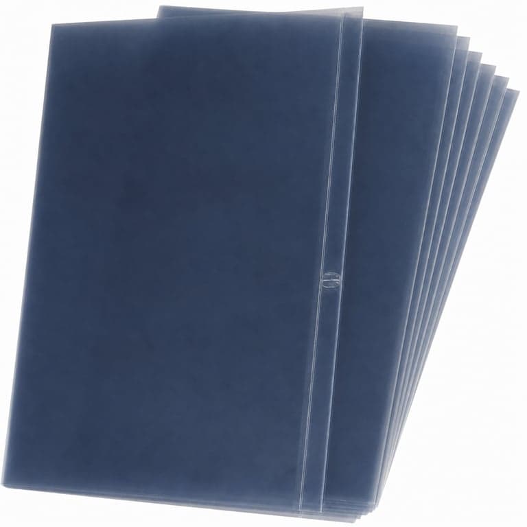 Albyco Átlátszó Bekötőfólia A4 210x297 mm 150 mikron 100 db - Fényes Előlap Fólia — 70-100 db kb (állapot: lásd a 2. képet)