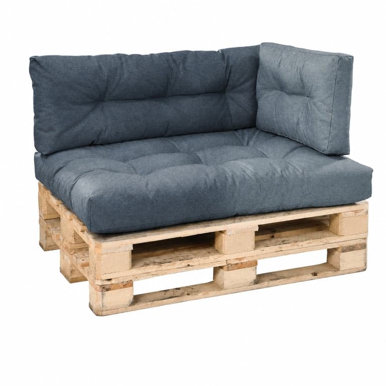 Traumnacht Outdoor raklappárna szett 3 részes - ülőpárna, háttámla és — Az egyik oldala ki van fakulva (állapot: lásd a 2. képet)
