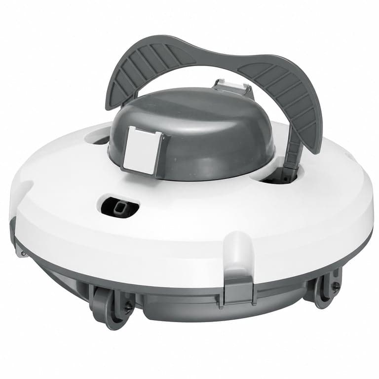 Redkey S100 Akkumulátoros Medencetisztító Robot 200 perces üzemidővel, 18° dőlésszög — tápkábel nélkül (állapot: lásd a 2. képet)