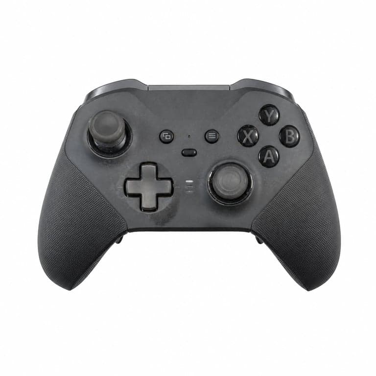 Xbox Elite Series 2 vezeték nélküli kontroller fekete, használt, hiányos állapot, joystick drift, PC és Xbox kompatibilis gamepad