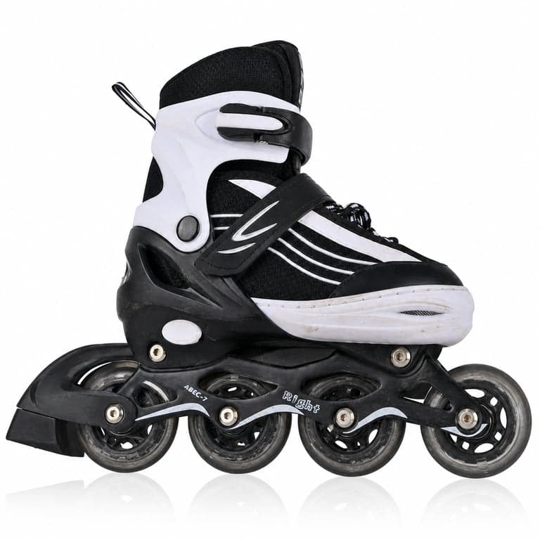 MGYZM állítható inline görkorcsolya gyerekeknek és nőknek, 30-33-as méret (EU) — Használati nyomok találhatóak (állapot: lásd a 2. képet)