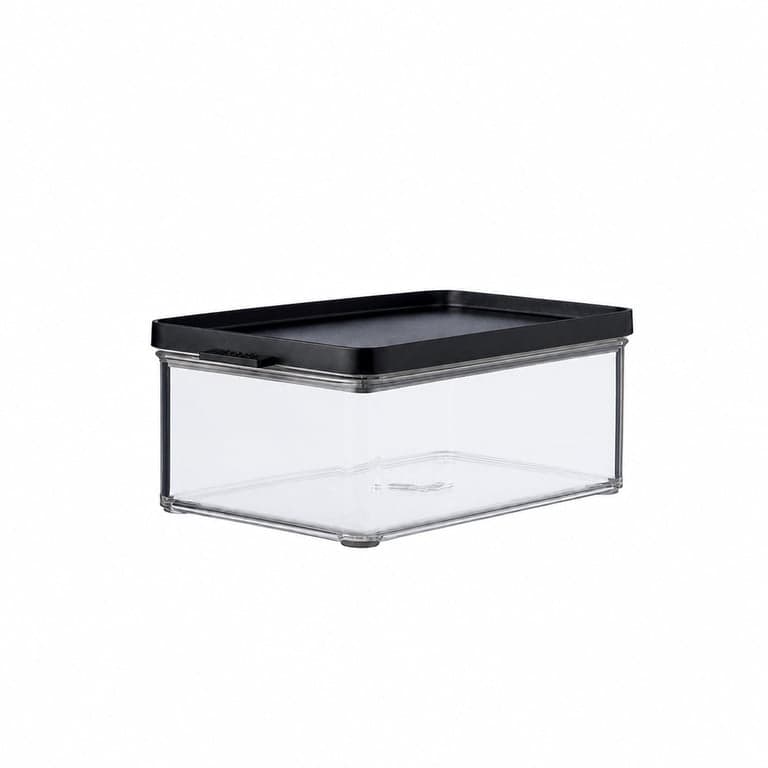 Mepal Felvágott Tároló Hűtőszekrénybe 3x500 ml Fekete Hűtő Organizer Felni — 1 műanyag tároló hiányzik(szint) (állapot: lásd a 2. képet)