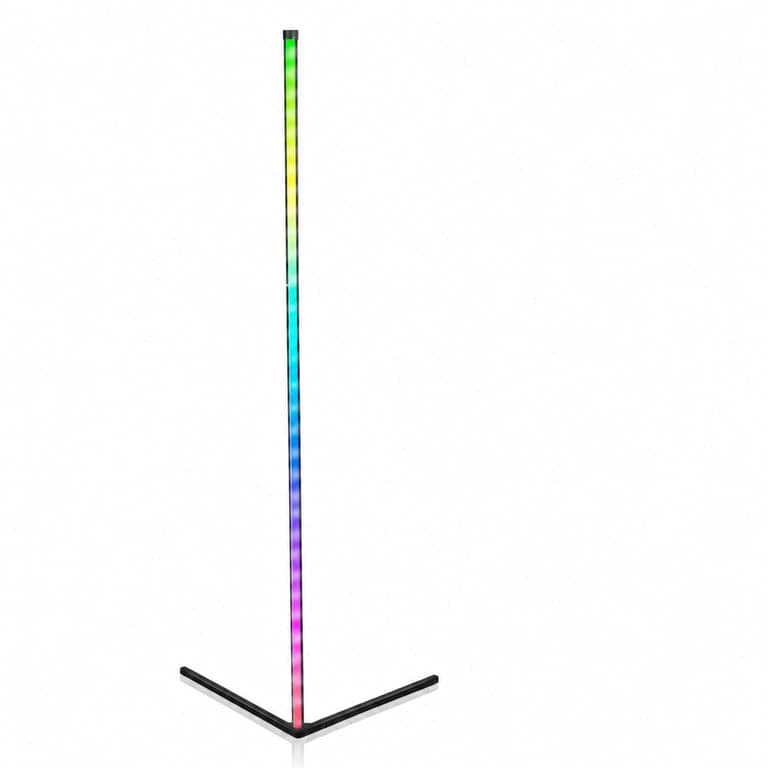 Grundig LED Saroklámpa RGB Színváltós 140 cm Zenei Móddal, Távirányító Nélkül, Újszerű Állapot