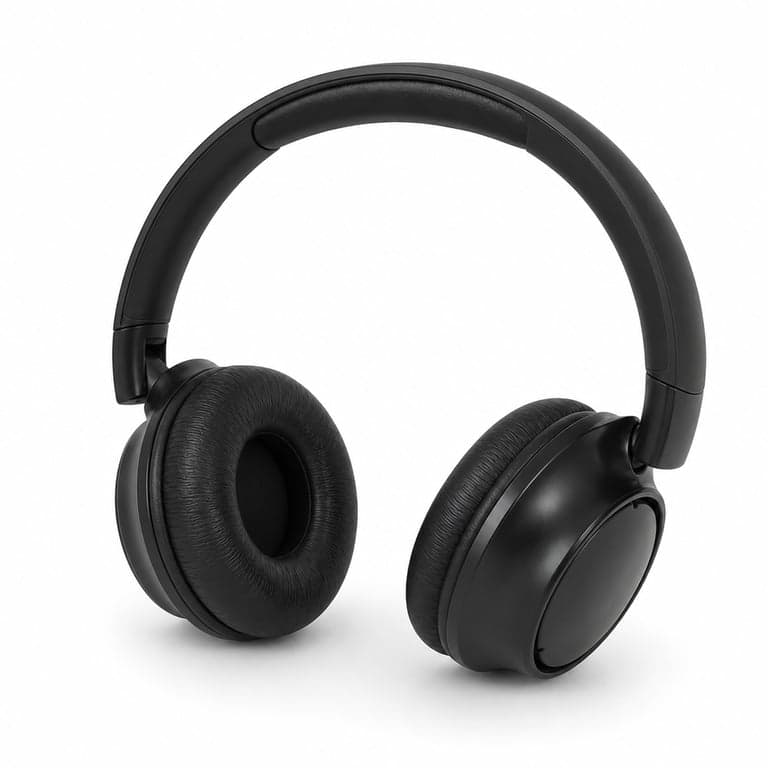 JBL Tune 510BT Bluetooth fejhallgató fekete, on-ear, vezeték nélküli — hibás, semmire nem reagál, alkatrésznek (állapot: lásd a 2. képet)