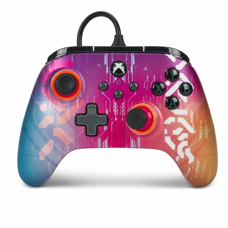 PowerA Advantage vezetékes Xbox Series X|S kontroller — hibás, részben működik: A jobb oldali analog kar driftel (állapot: lásd a 2. képet)
