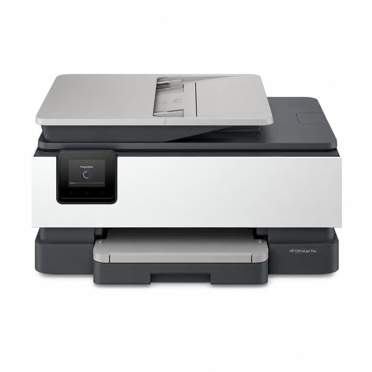 HP OfficeJet Pro 8122e Multifunkciós Tintasugaras Nyomtató – HIBÁS, RÉSZBEN — hibás, részben működik: Bekapcsol (állapot: lásd a 2. képet)