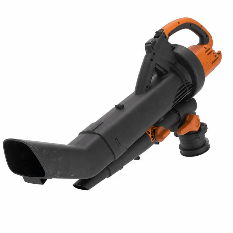 WORX WG505E 3 az 1-ben Lombfúvó, Lombszívó és Aprító 3000 W, 45 literes — hibás, alkatrésznek: használt (állapot: lásd a 2. képet)