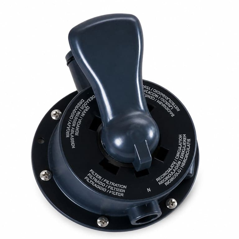 Négyfunkciós szelep — Intex 26642 Krystal Clear homokszűrő szivattyú RCD (alkatrész)