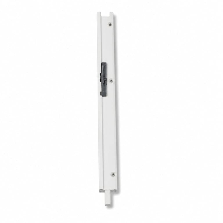 GTV Axis Pro Push to Open mechanizmus fiókcsúszóhoz, fehér, 500 mm, 40 kg teherbírás, teljes kihúzású, külső hozzáféréssel