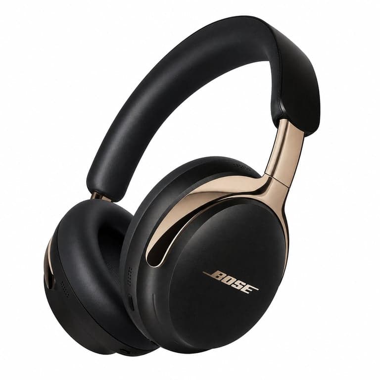 Bose QuietComfort Ultra 2. generációs Bluetooth fejhallgató, térhangzás, zajszűrő, mikrofon — töltőkábel nélkül (állapot: lásd a 2. képet)