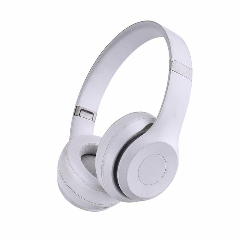 Beats Solo 4 Bluetooth vezeték nélküli fejhallgató, halvány — A terméken erős használati nyomok láthatóak (állapot: lásd a 2. képet)