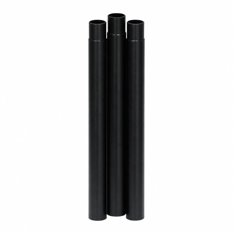 Meisenberg Feszítőrúd 310-360 cm Mattfekete Ø 32 mm Állítható Teleszkópos — gumis rúdvégek nélkül, fúrás nélkül önmagában nem szerelhető (Outlet)