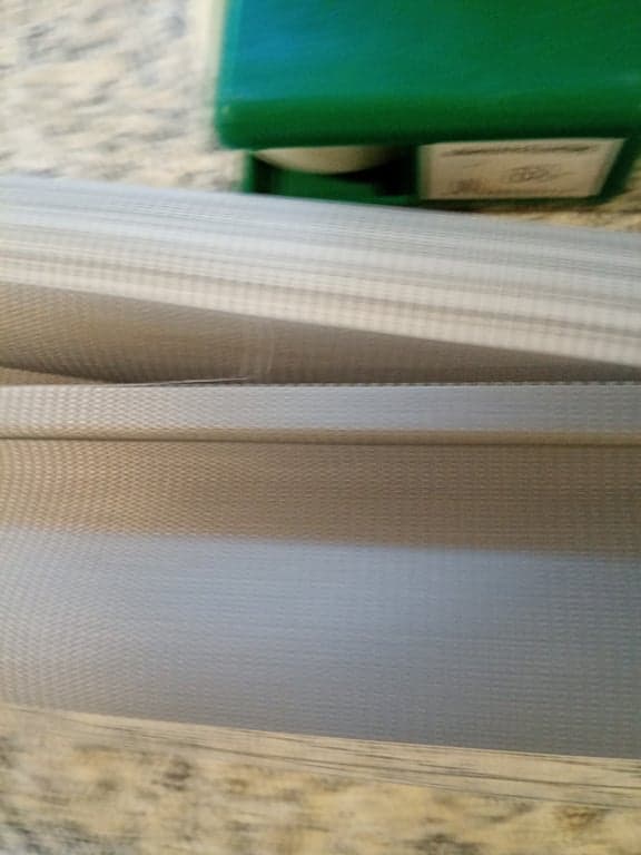 Sekey Doppelrollo Klemmfix dupla roló fúrás nélkül, 60x210 cm, sötétszürke — rojtos szélek, kopottas felület (állapot: lásd a 2. képet)