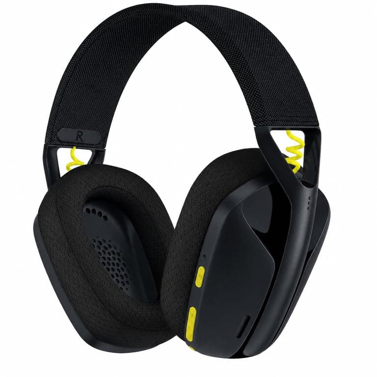 Logitech G G435 LIGHTSPEED vezeték nélküli gaming headset, fekete, 18 — hibás, alkatrésznek: NEm ad ki hangot (állapot: lásd a 2. képet)