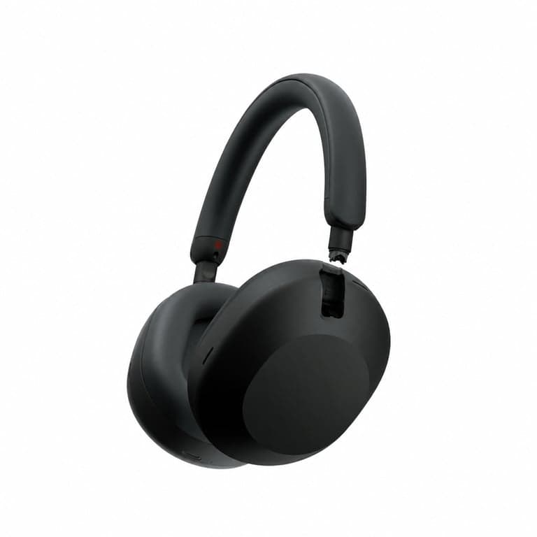 Sony WH-1000XM5 Vezeték Nélküli Zajszűrős Fejhallgató — hibás, alkatrésznek: A jobb oldali füles felett torott (állapot: lásd a 2. képet)